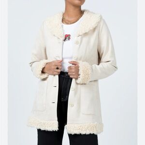 NWT • Princess Polly • Wintersnow Penny Lane Coat •